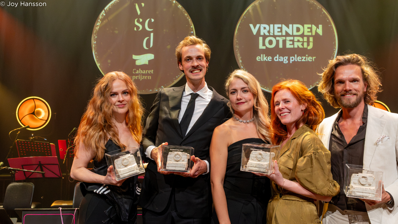 Winnaars Cabaretprijzen 2026: Lisa Ostermann, David Linszen, Yentl en de Boer, Ruud Smulders